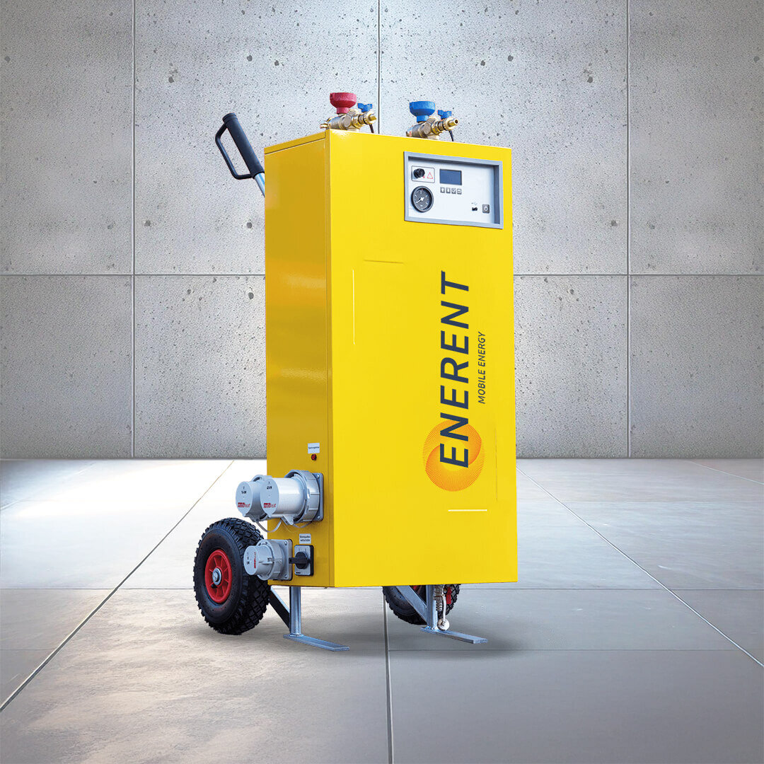 Mobile Heizung - Elektroheizmobil | © ENERENT