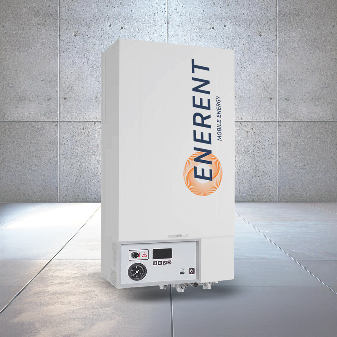 Mobile Heizung - Heizkessel | © ENERENT