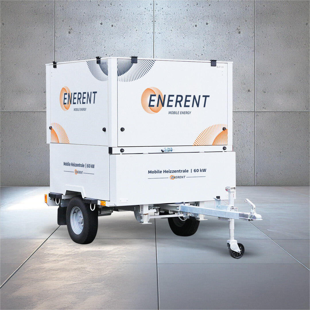 Mobile Heizung - Heizzentrale | © ENERENT