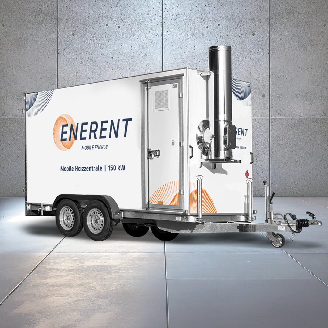 Mobile Heizung - Heizzentrale | © ENERENT