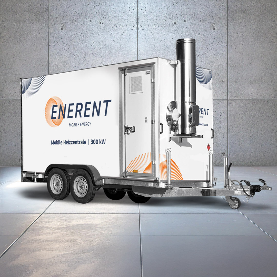 Mobile Heizung - Heizzentrale | © ENERENT