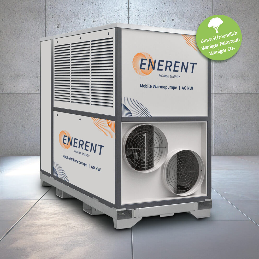 Mobile waerme - Waermepumpe | © ENERENT