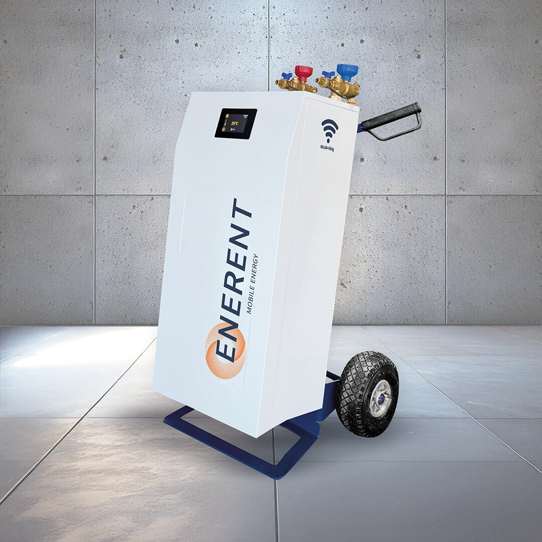 Mobile waerme - Elektroheizmobil | © ENERENT