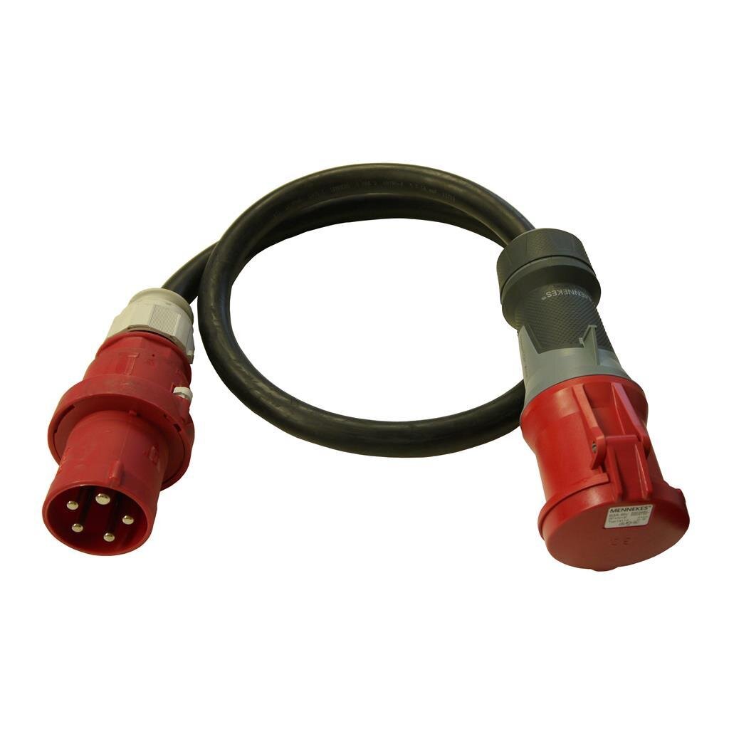 Verlängerungskabel mit Schutzkappe - 125A/400V | © ENERENT